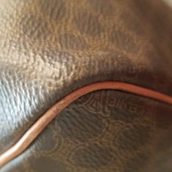 Celine Macadam Boston Travel Bag W/Lock, 2 Keys, W/Authentication Vintage Euc! - Picture 11 of 15